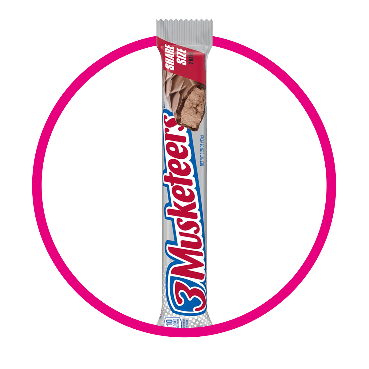 3 MUSKETEERS CHOCOLATE BOLSA 93G