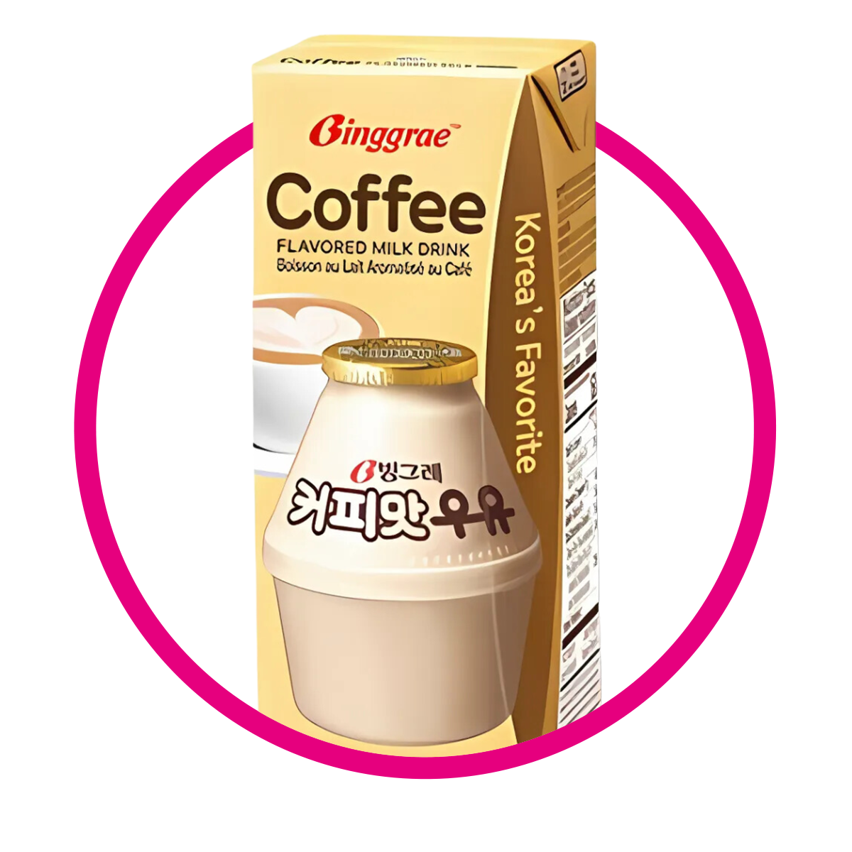 BINGGRAE CAFE MILK CAJA 200ML $%M