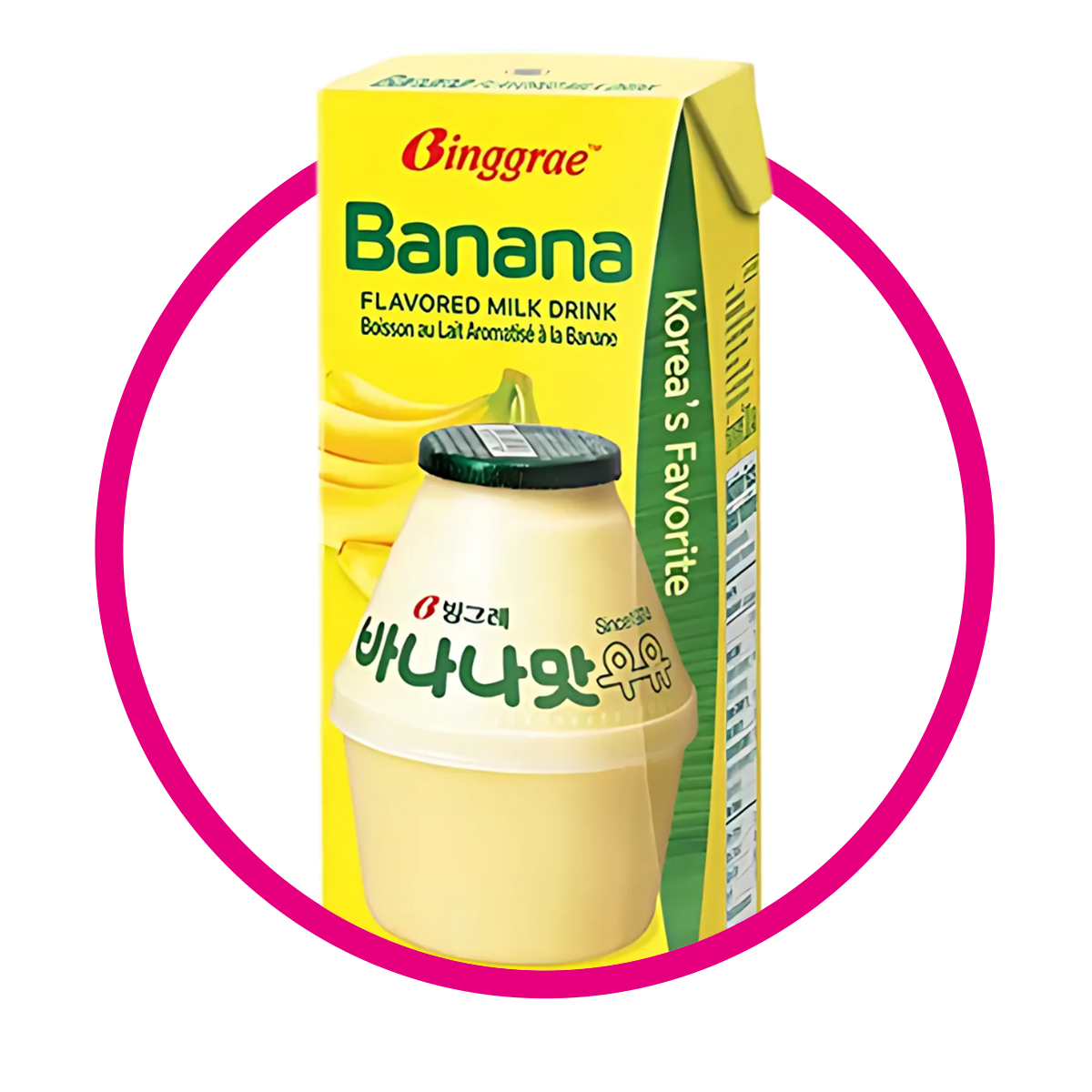 BINGGRAE BANANA MILK CAJA 200ML $%M
