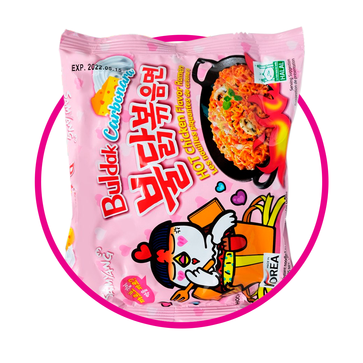 SAMYANG BULDAK CARBONARA PASTE BOLSA 130G $%M