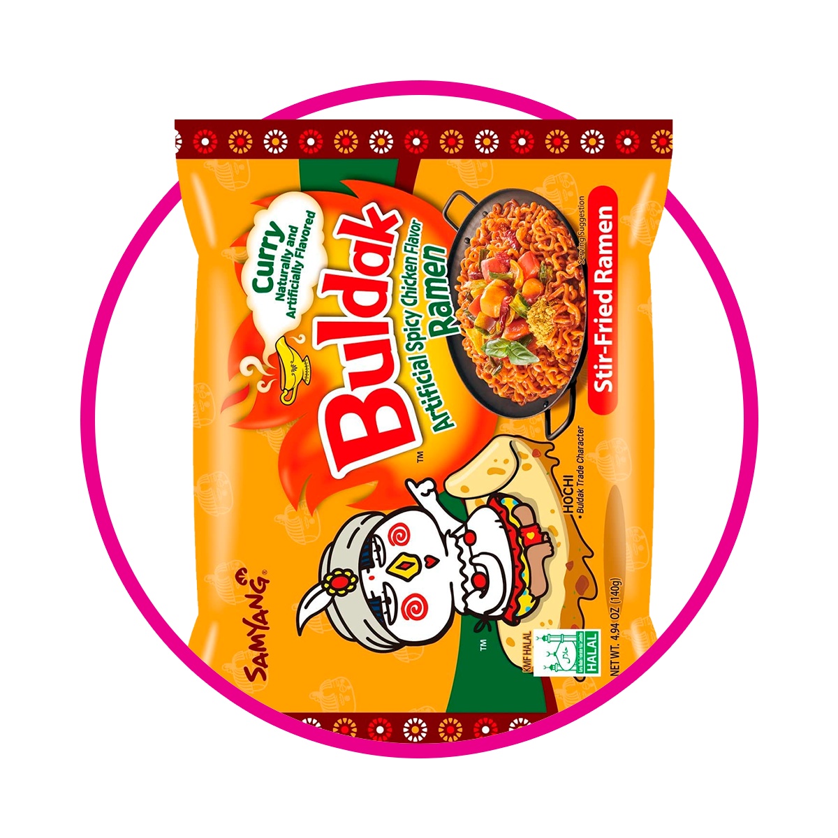 SAMYANG BULDAK HOT CHIKEN CURRY PASTE BOLSA 140G $