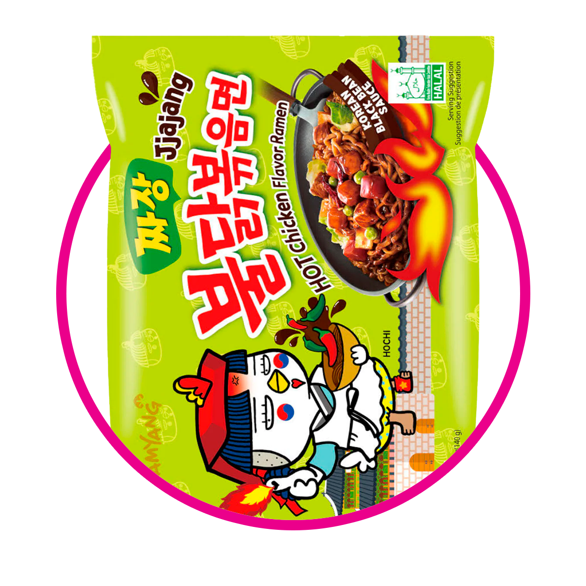 SAMYANG BULDAK JJAJANG PASTE BOLSA 140G$