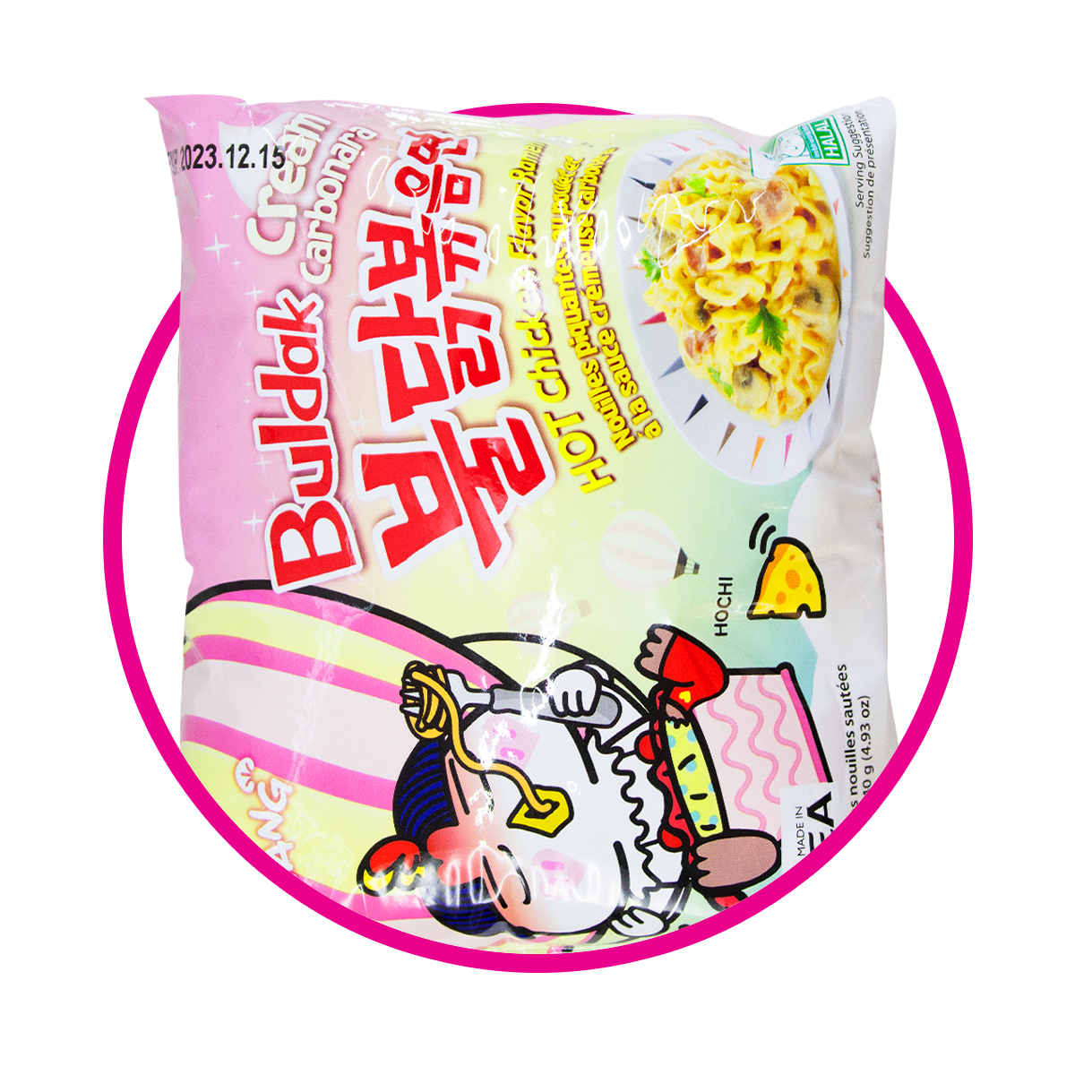 SAMYANG BULDAK CARBONARA CREAM PASTE BOLSA 140G $%M