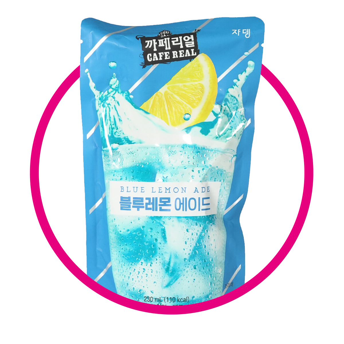 CAFE REAL BLUE LEMON JUICE BOLSA 230ML $%M