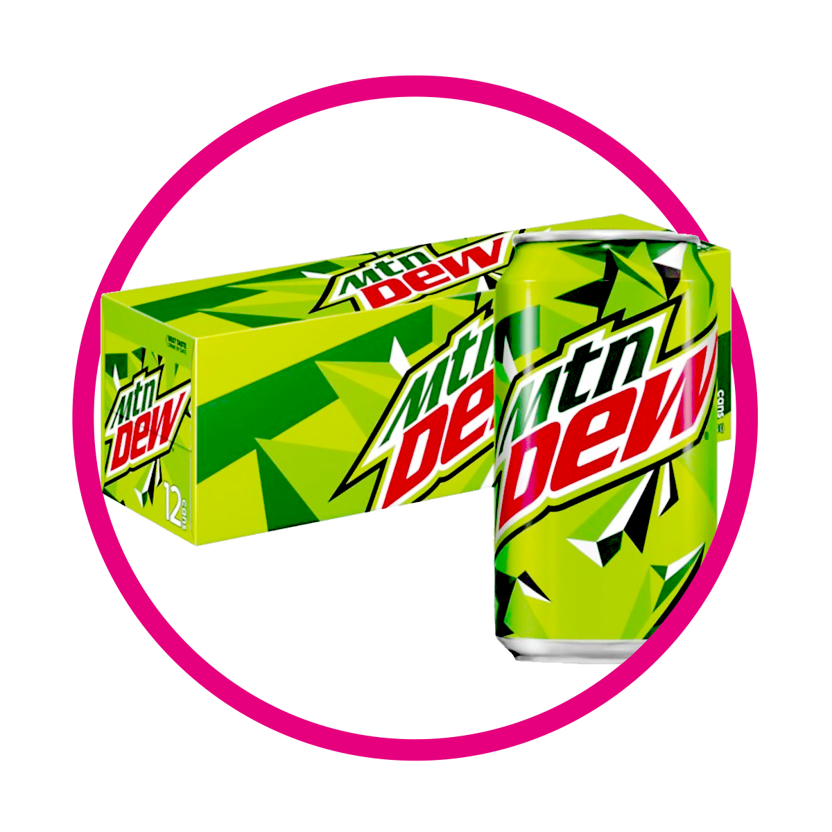 CAJA DE MTN DEW ORIGINAL 12 LATAS