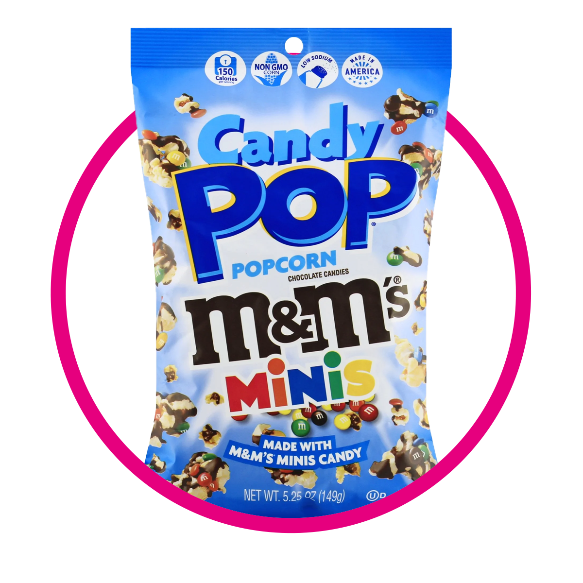 CANDY POP CORN MMS MINIS
