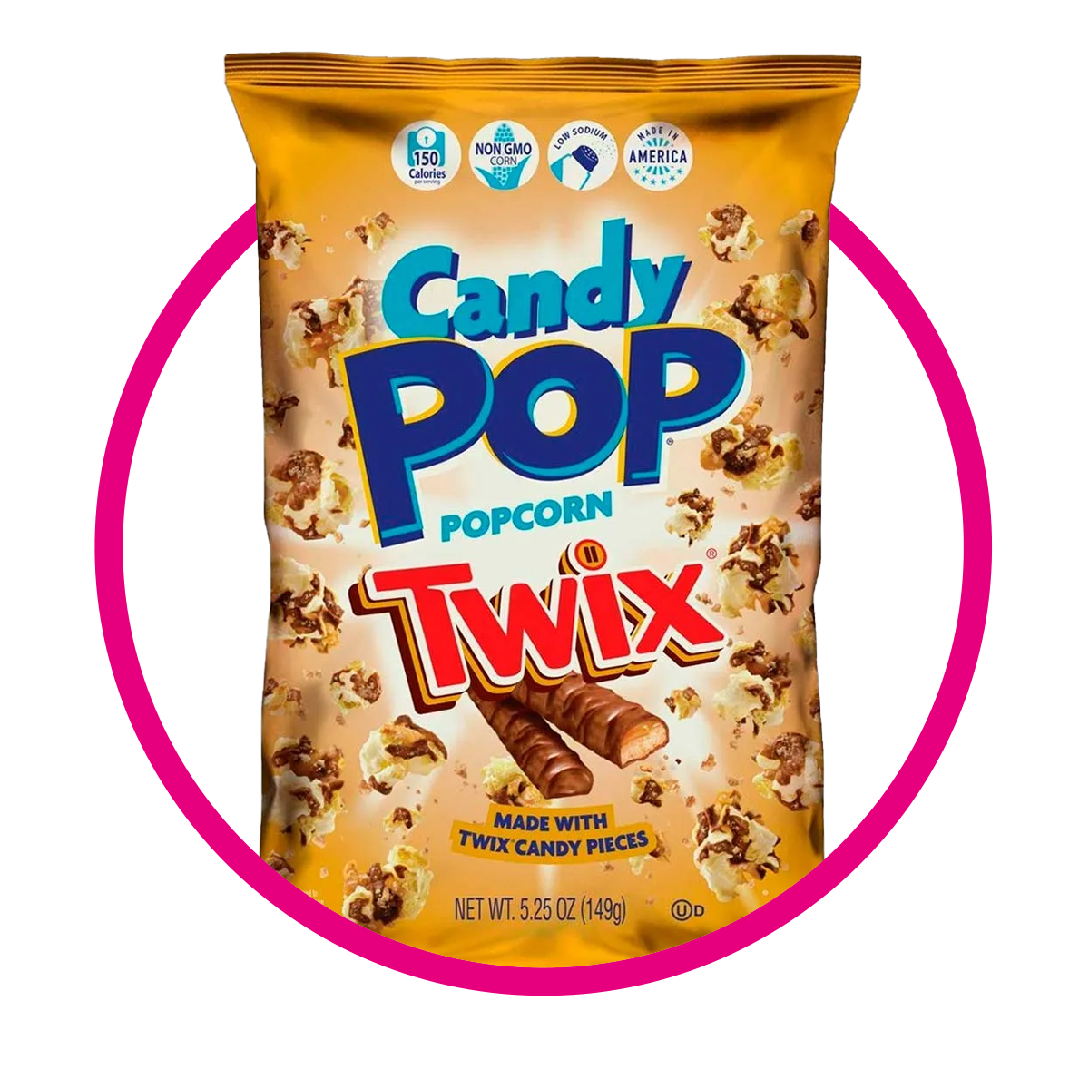 CANDY POP TWIX SNACKS BOLSA 149GR&