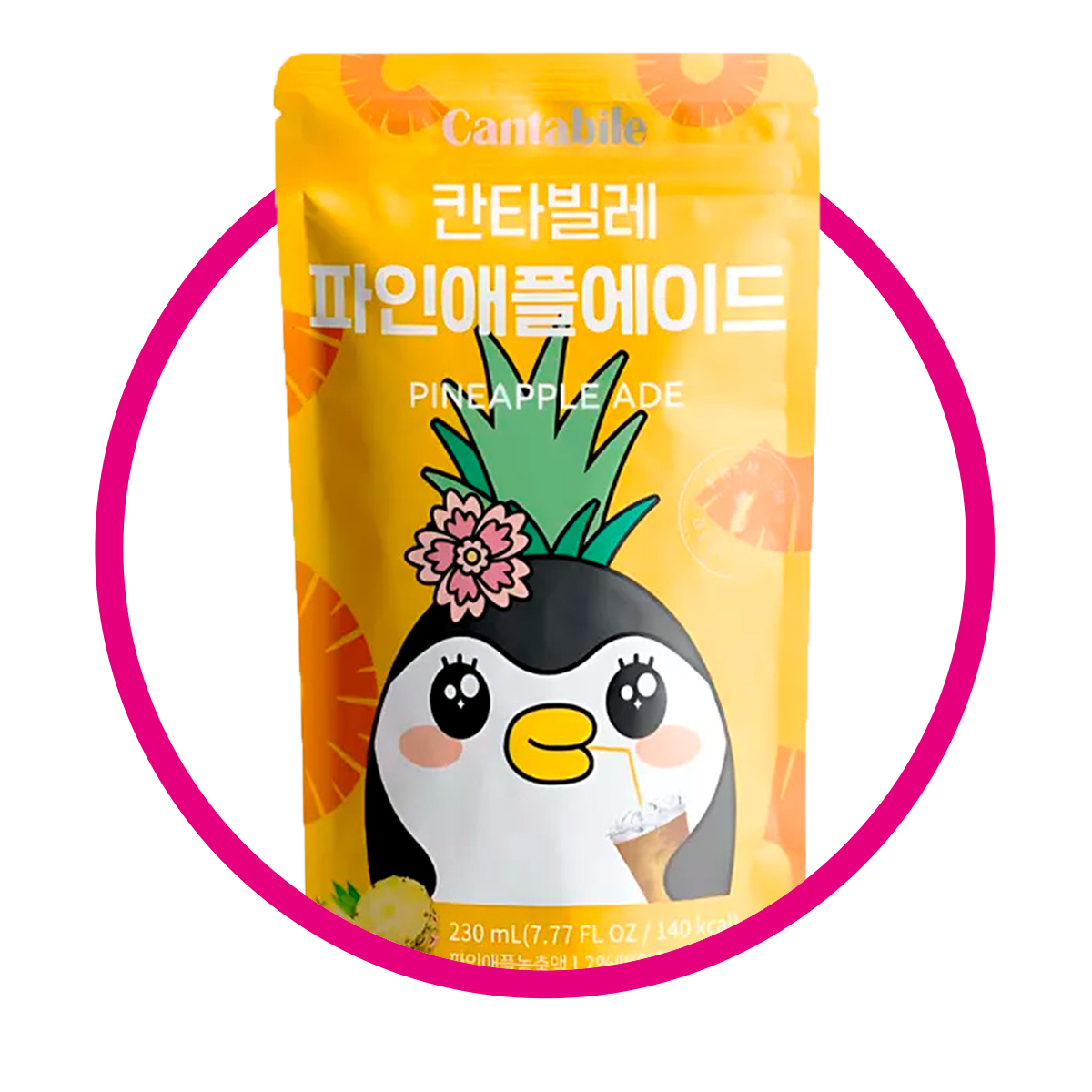 CANTABILE PINAPPLE JUICE BOLSA 230 ML $%M