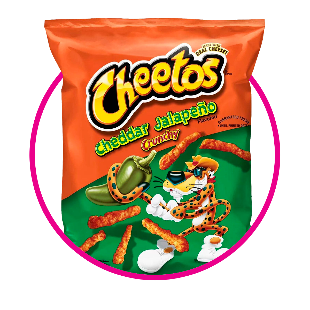 CHEETOS CRUNCHY JALAPEÑO BOLSA 240.9G