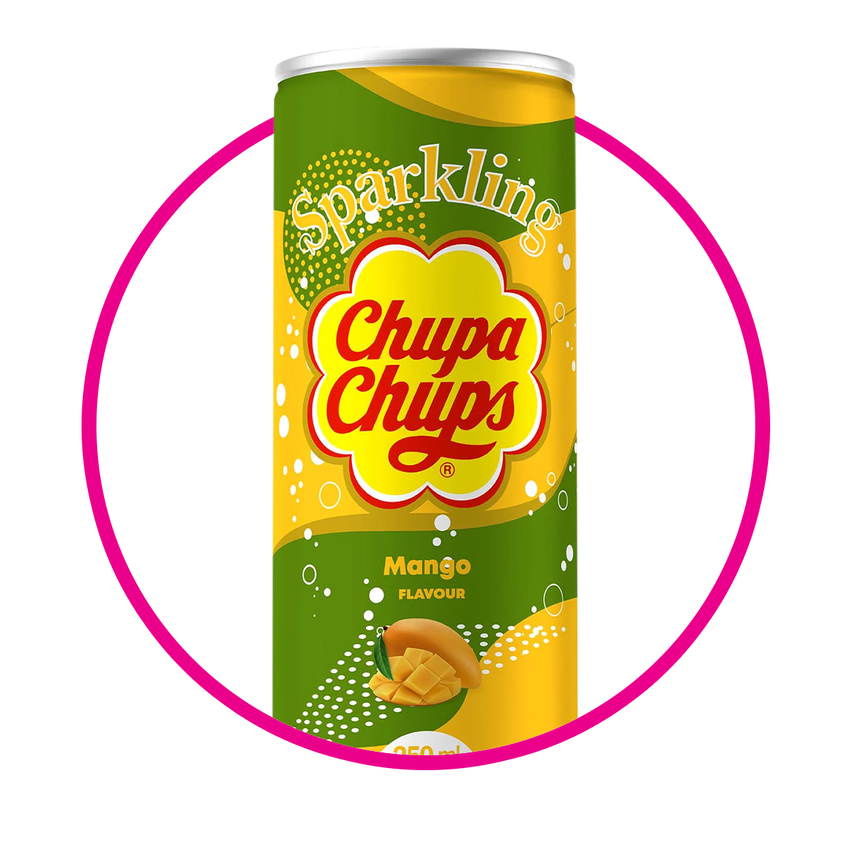 CHUPA CHUPS MANGO SODA LATA 250ML $%M