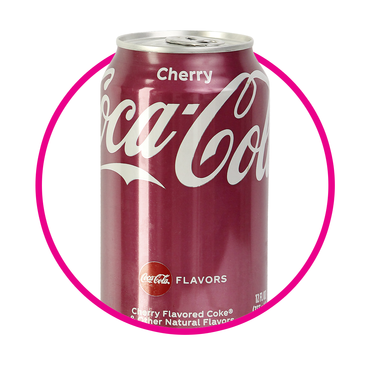COCA COLA CHERRY SODA LATA 355ML $