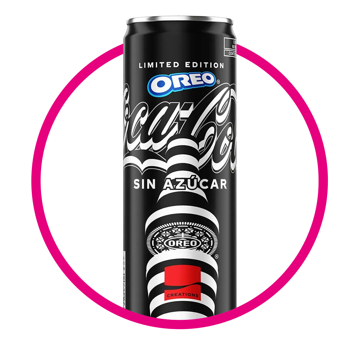 COCA COLA OREO ZERO SUGAR SODA LATA 355ML
