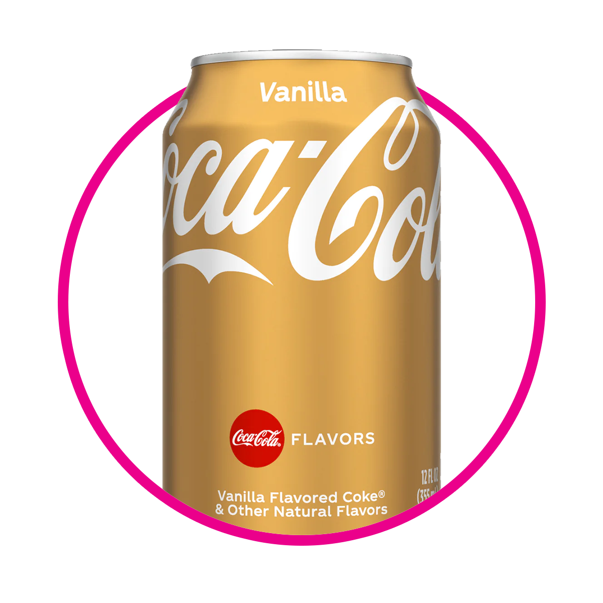 COCA COLA VAINILLA SODA LATA 355ML