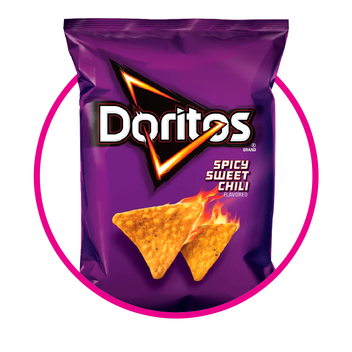 DORITOS SPICY SWEET CHILI SNACKS BOLSA 262.2GR&