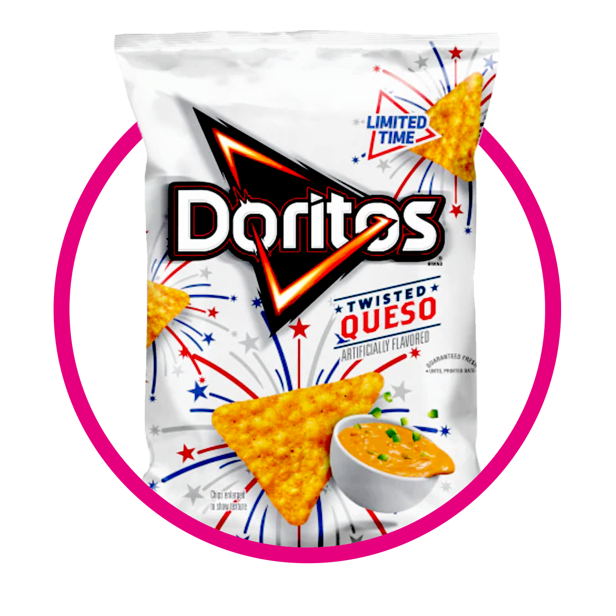 DORITOS TWISTED QUESO SNACKS BOLSA 255.1GR