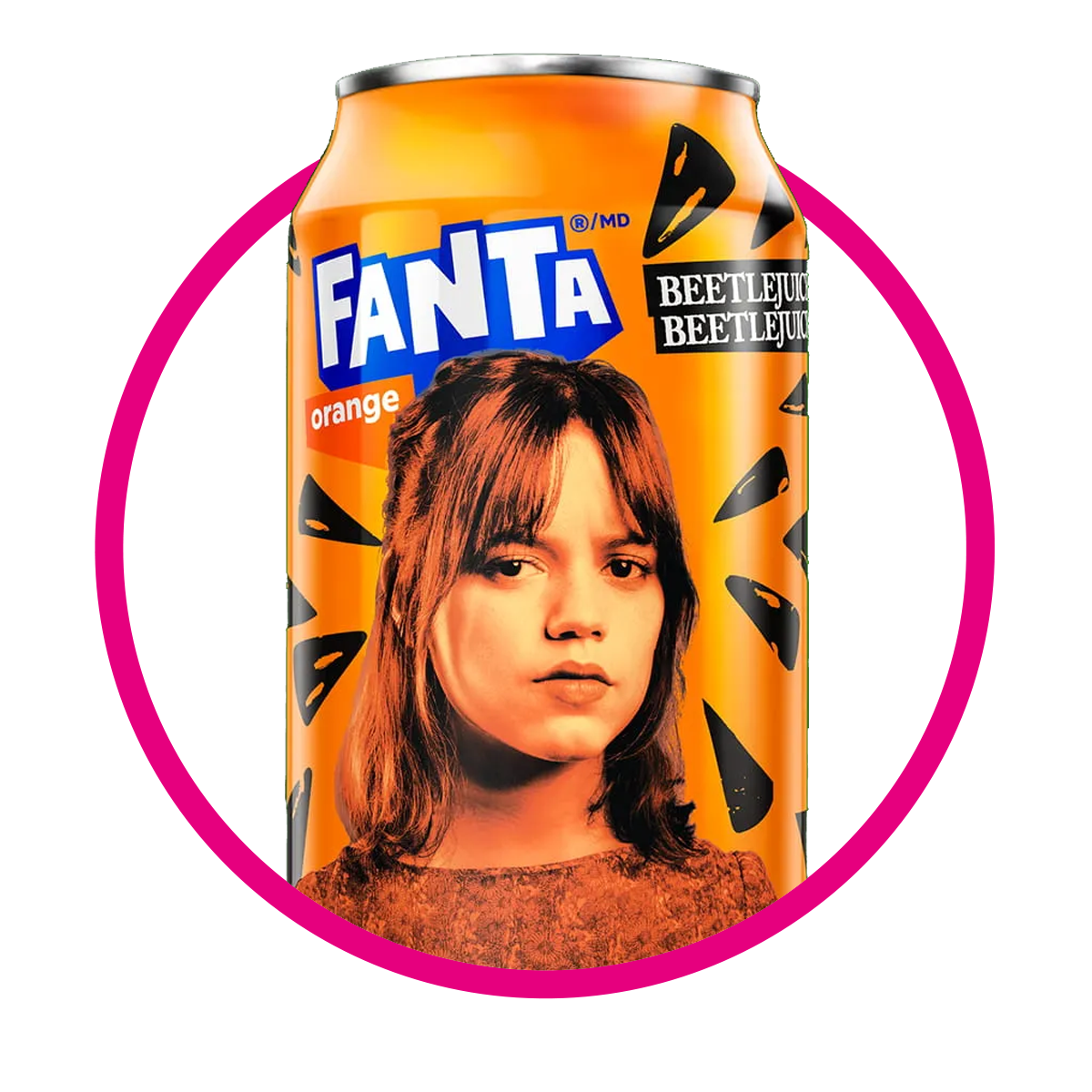 FANTA NARANJA LATA 355ML $