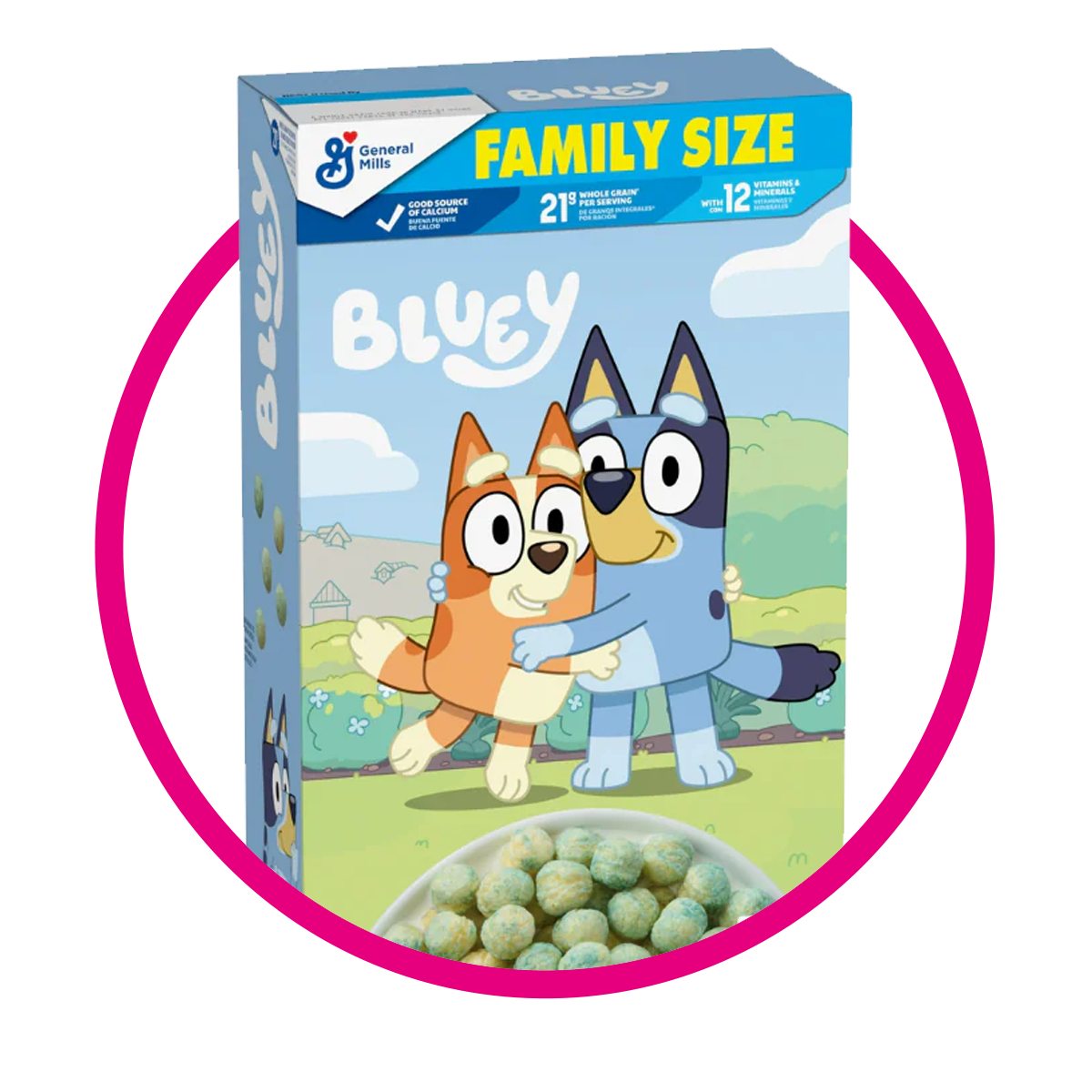 GENERAL MILLS BLUEY CEREALS CAJA 510GR&