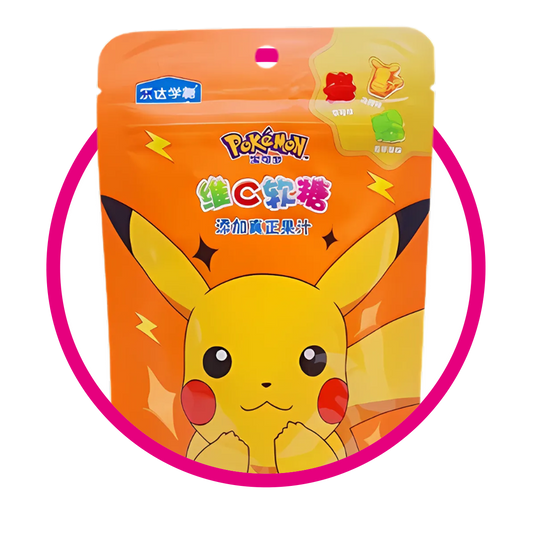 POKEMON MIX ORANGE GUMMY BOLSA 75GR $%M