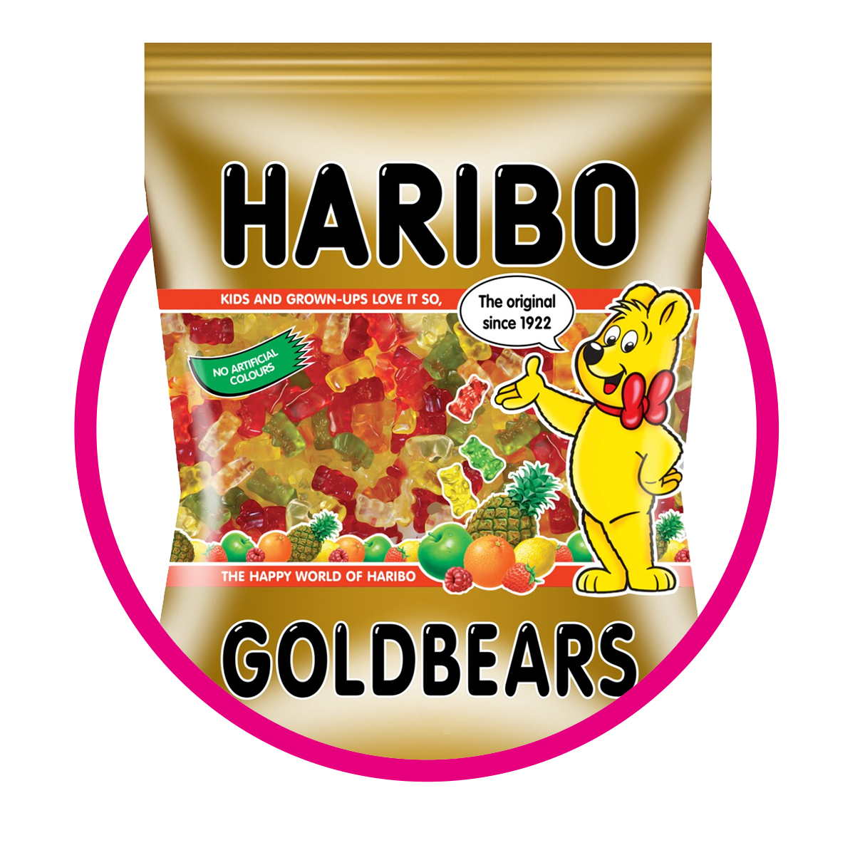 HARIBO GOLDBEARS GUMMY BOLSA 142GR