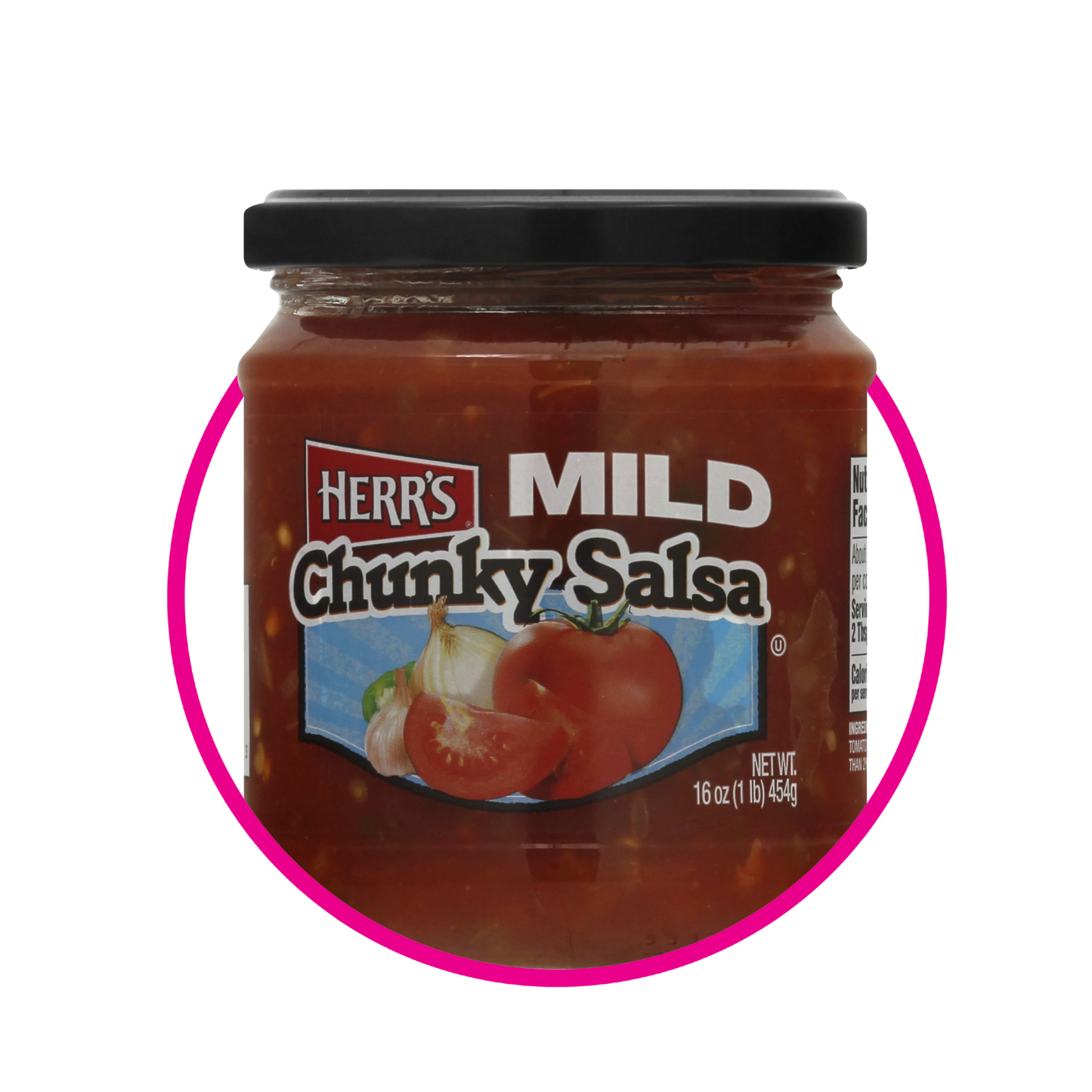 HERR´S CHUNKY SALSA DIP 454GR