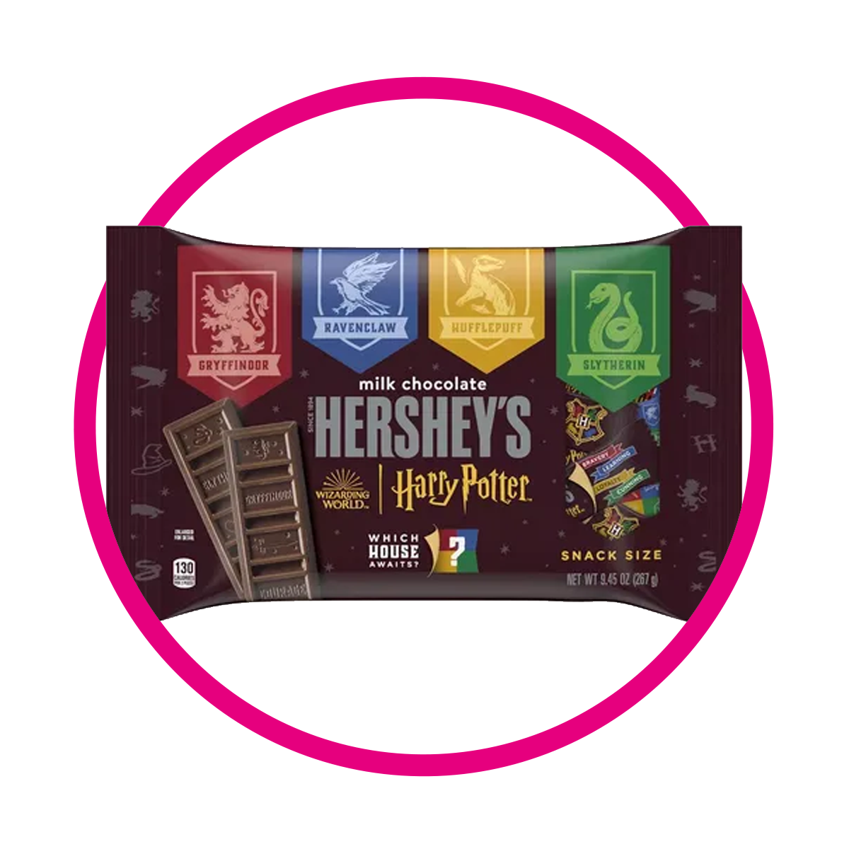 HERSHEYS HARRY POTTER CHCOLATE BOLSA 267GR