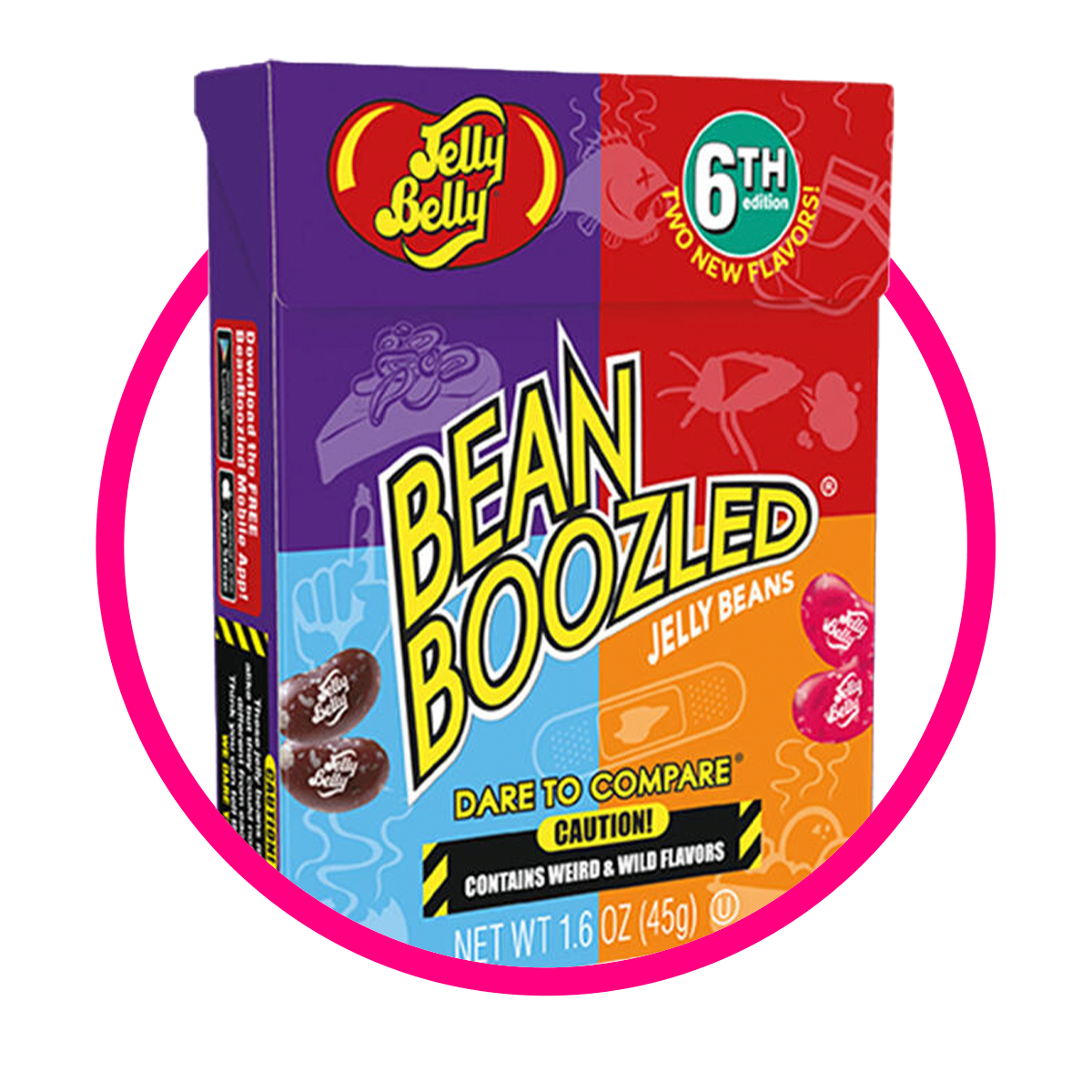 JELLY BELLY BEAN BOOZLED 6TH CAJA 45G $&