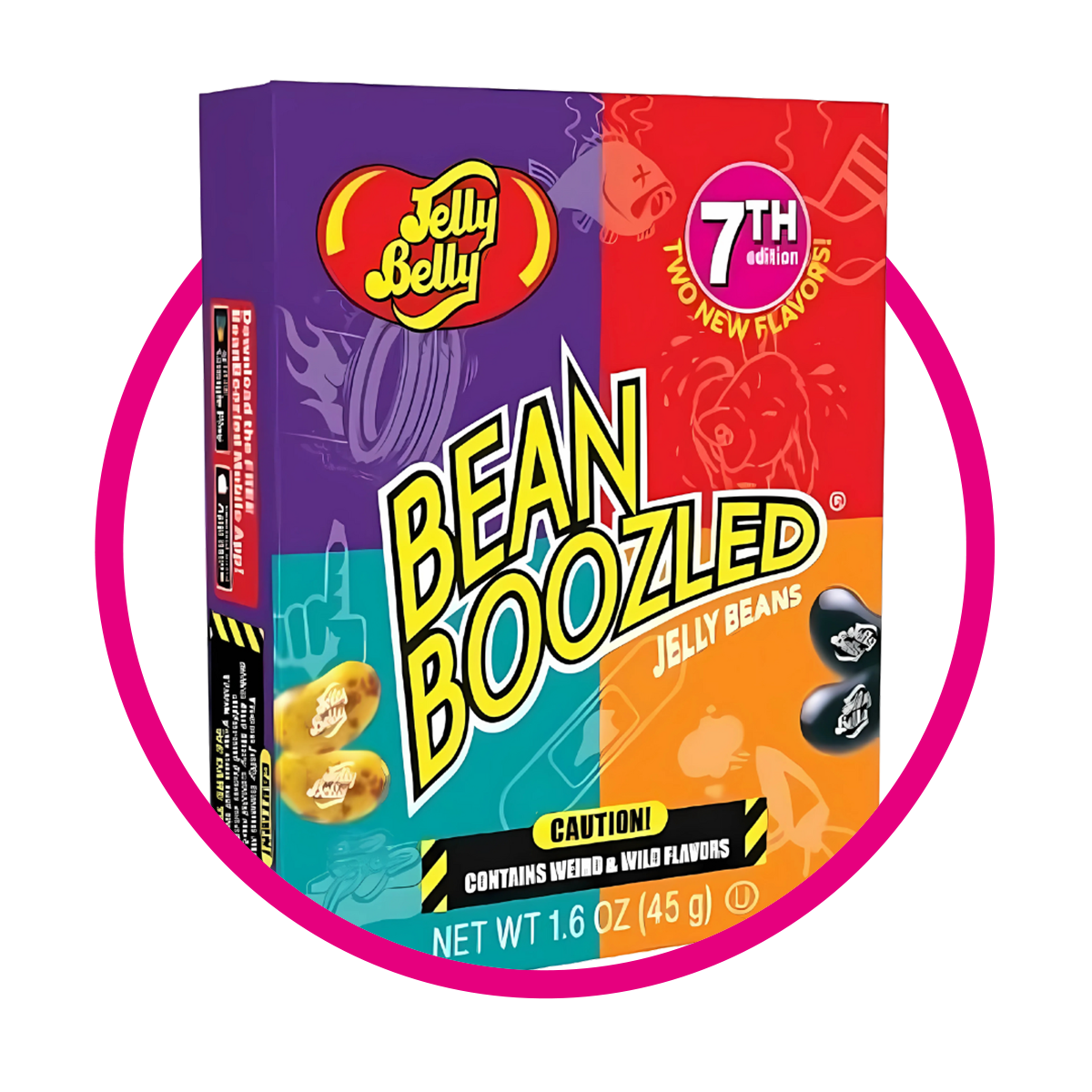 JELLY BELLY BEAN BOOZLED 7TH CAJA 45GR $