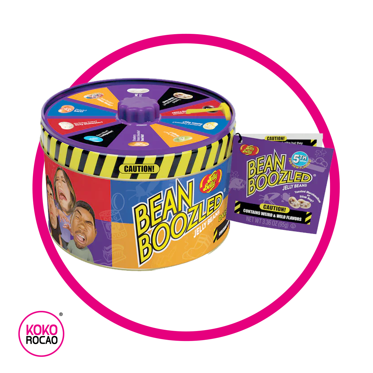 JELLY BELLY BEAN BOOZLED SOFT CANDY LATA 95GR