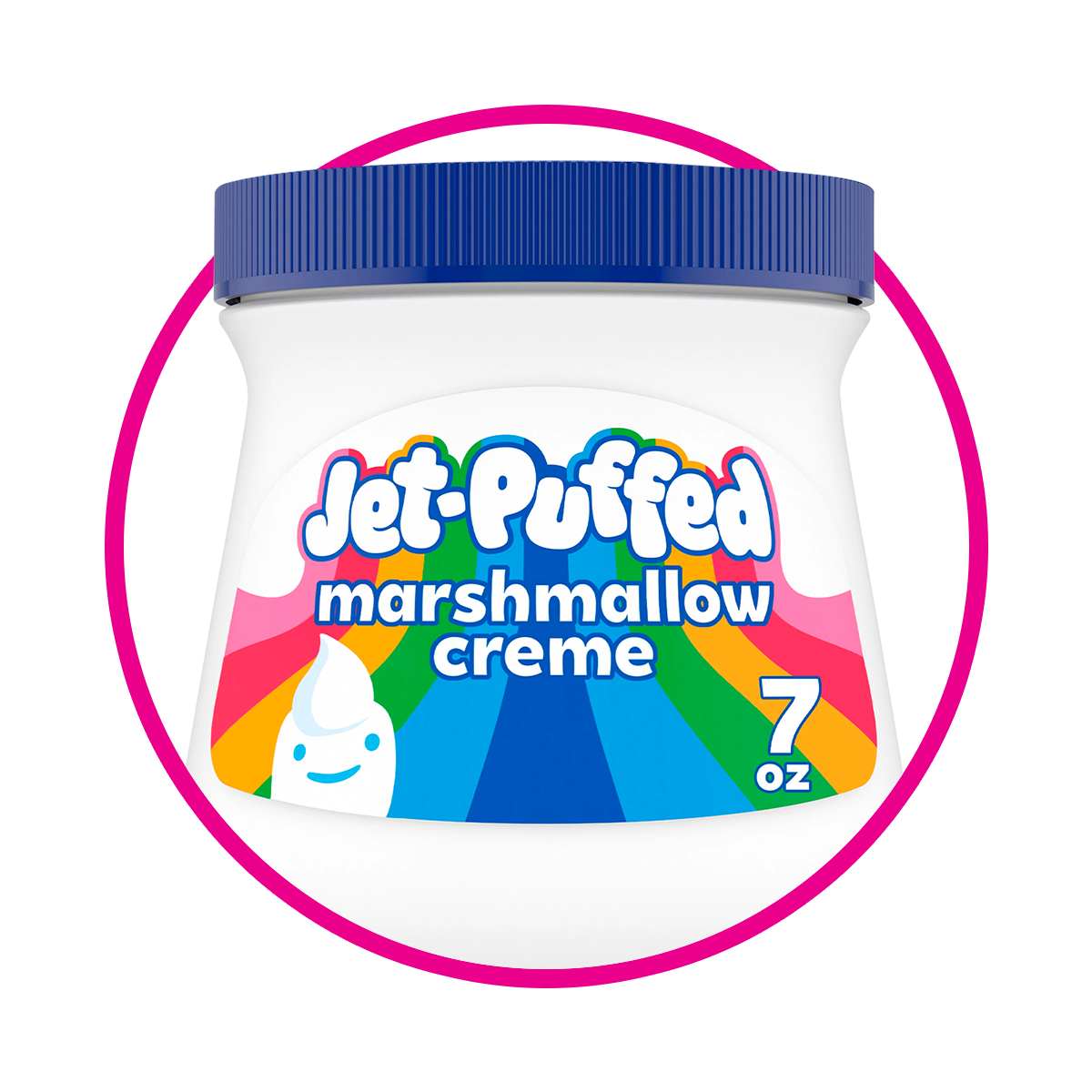 JET PUFFED CREME MARSHMELLOW BOTE 198GR $%M
