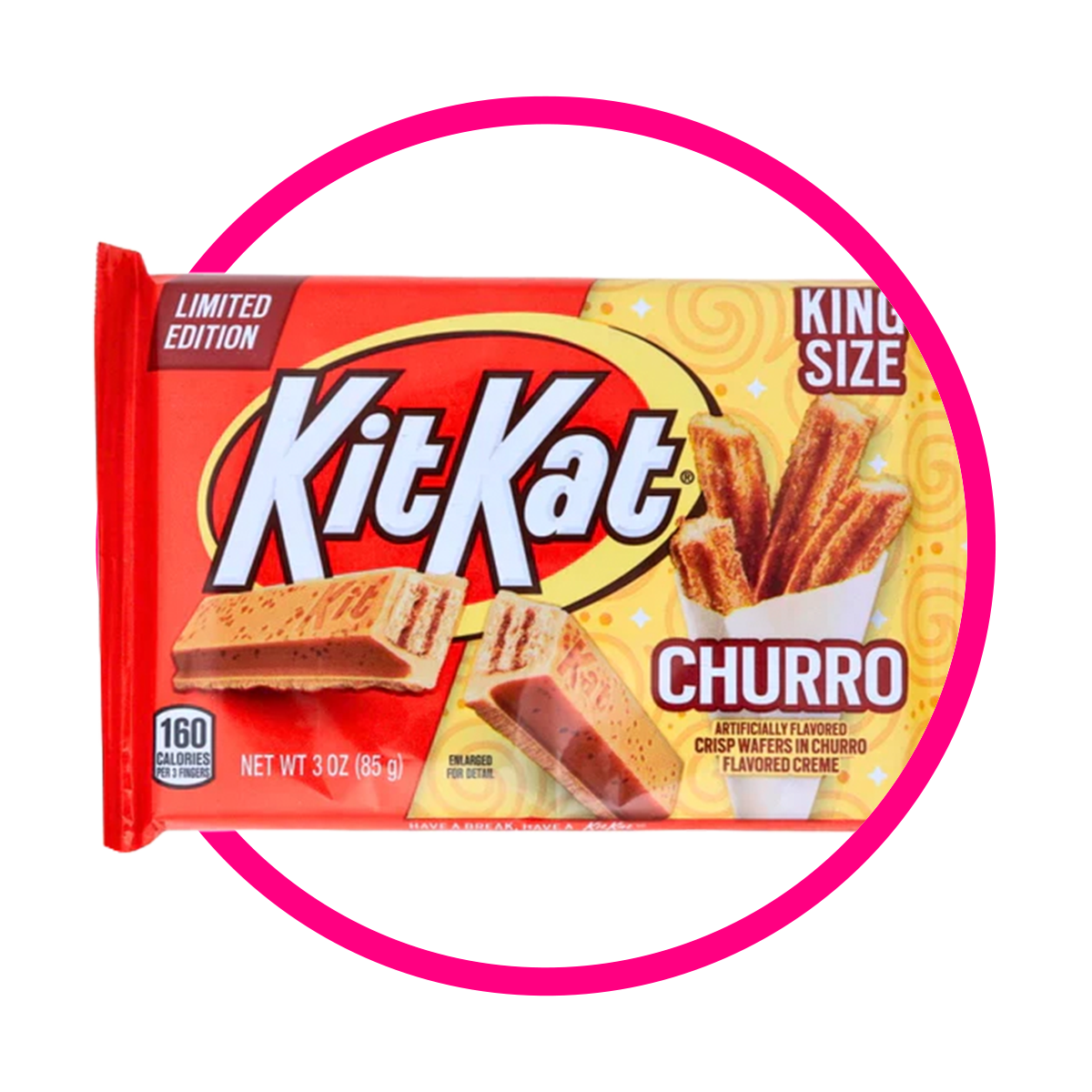 NESTLE KIT KAT CHURRO CHOCOLATE PIEZA 85G
