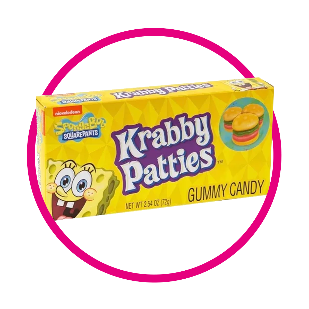 KRABBY PATTIES GUMMY CAJA 72G $%M