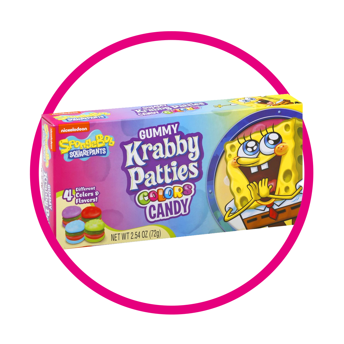 KRABBY PATTIES COLORS GUMMY CAJA 72G $%M