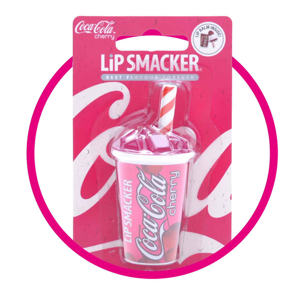 LIP SMACKER COCA COLA VASO CHERRY BEAUTY PIEZA