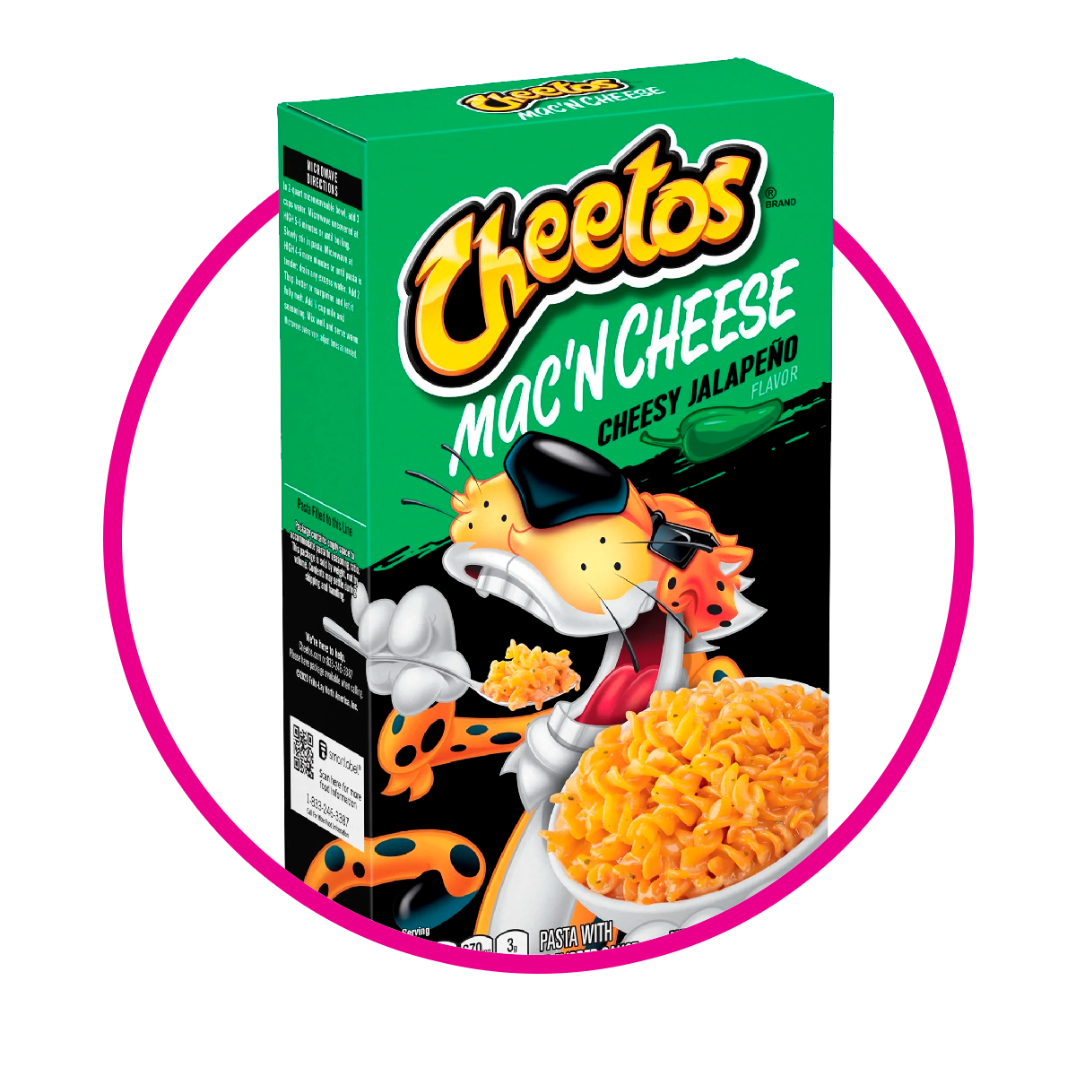 MACN CHEESE CHEETOS JALAPEÑO CAJA 164G
