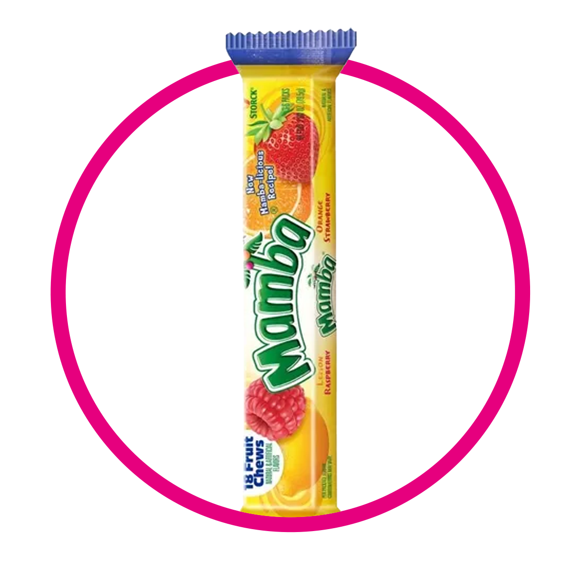 MAMBA 18 FRUITS CHEWS 79.5GR