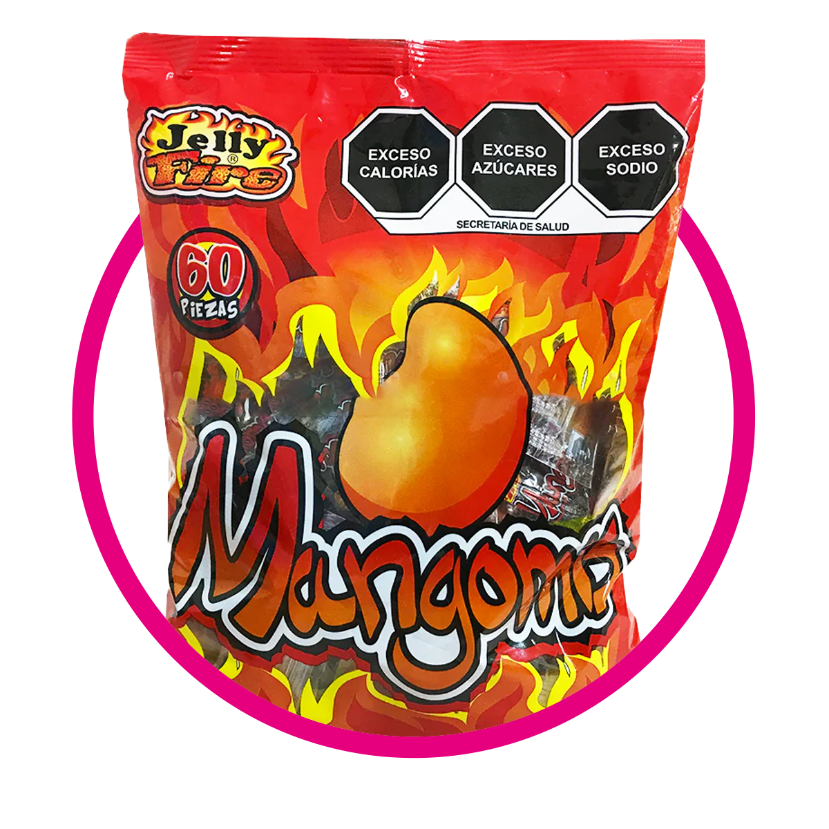 MANGUITO CON CHILE GUMMY BOLSA