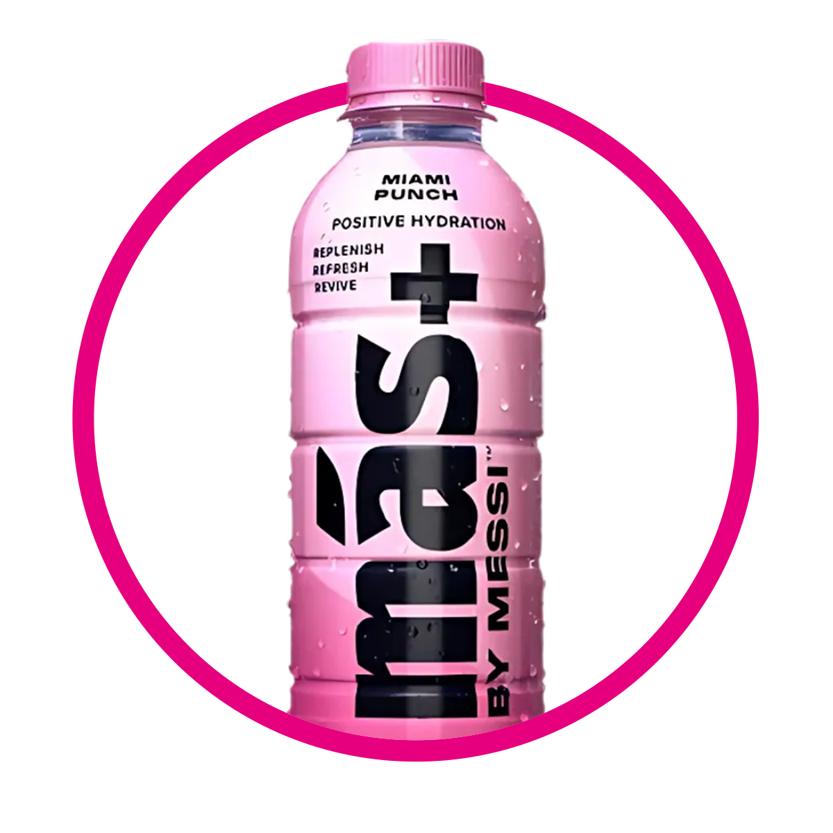 MAS+ BY MESSI MIAMI PUNCH BOTELLA 500 ML