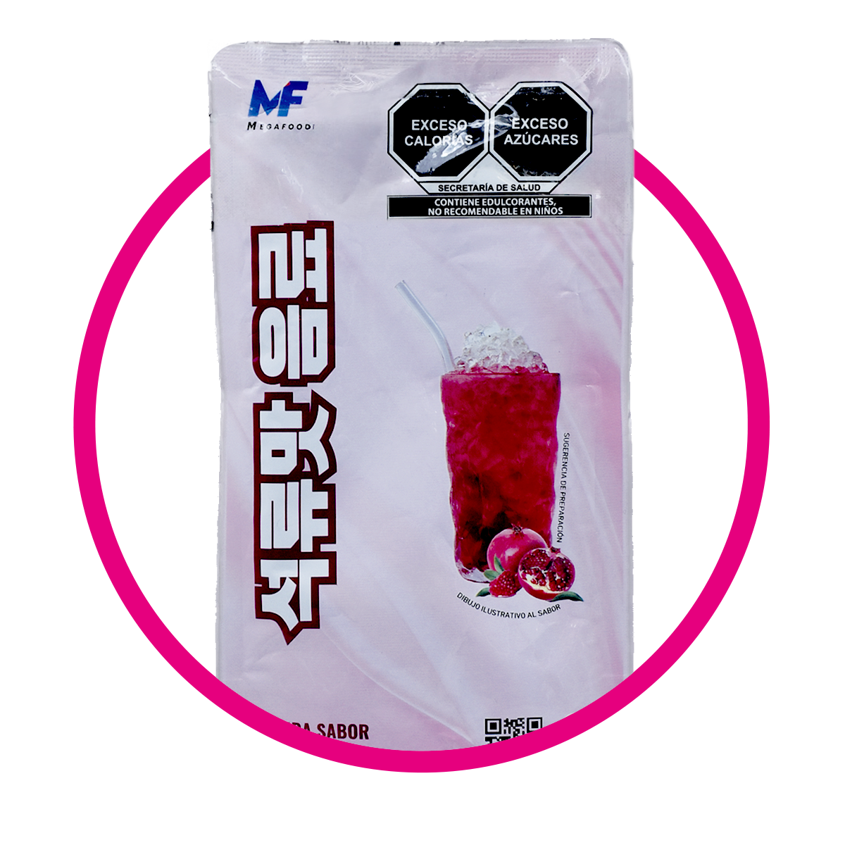 MEGAFOOD JUICE POMEGRANADE BOLSA 230ML&