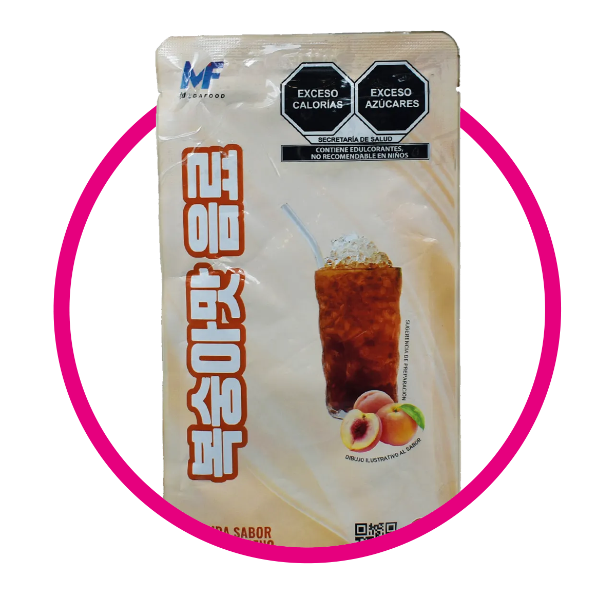 MEGAFOOD PEACH JUICE BOLSA 230ML&