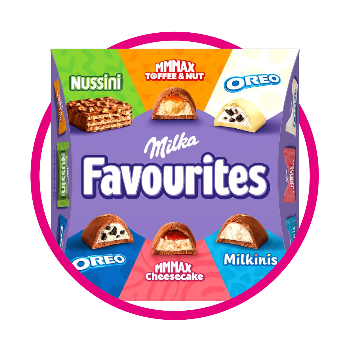 MILKA FAVORITES COCOLATE CAJA 158GR