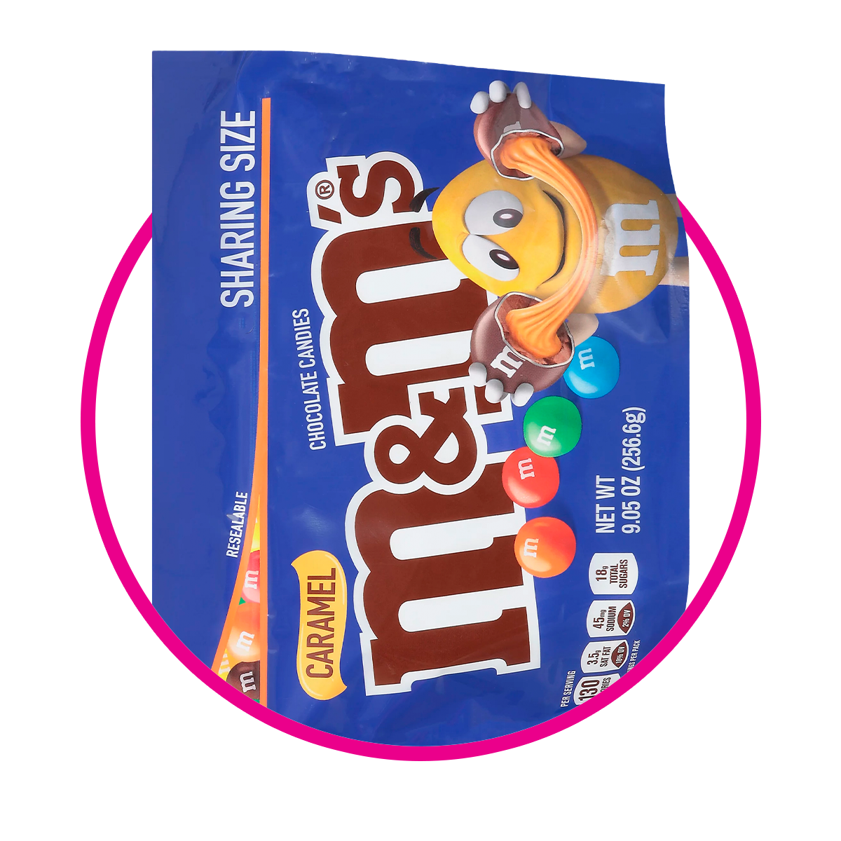 MMS CARAMEL ORIGINAL CHOCOLATE BOLSA 256.6GR&