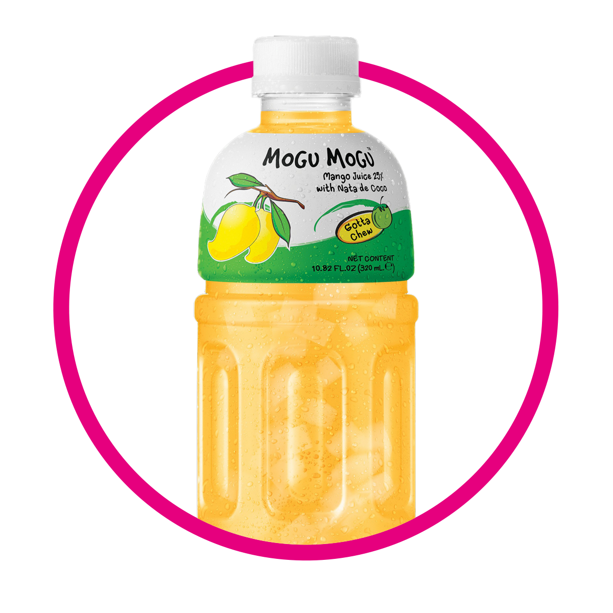 MOGU MOGU MANGO JUICE BOTELLA 320ML