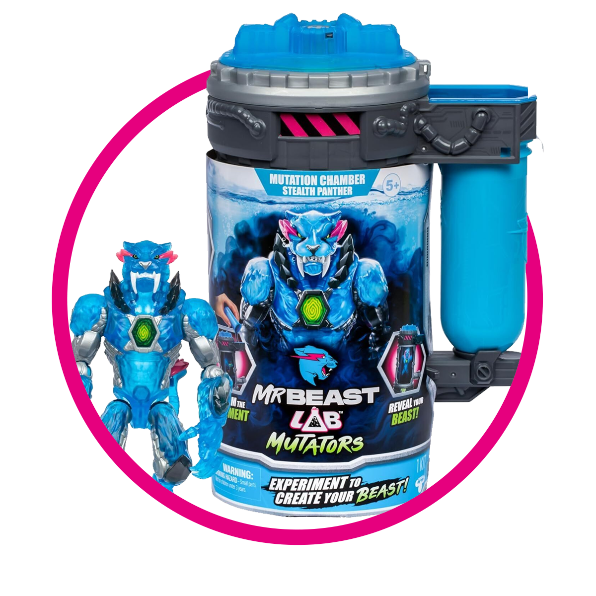 MR BEAST LAB MUTATORS STEALTH PANTHER COLLECTABLE PIEZA