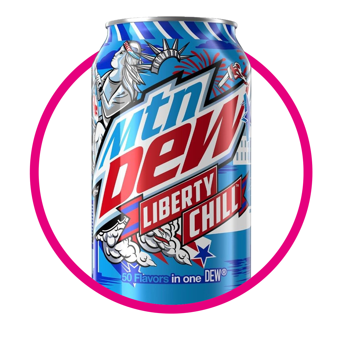 MTN DEW LIBERTY CHILL SODA LATA 355ML