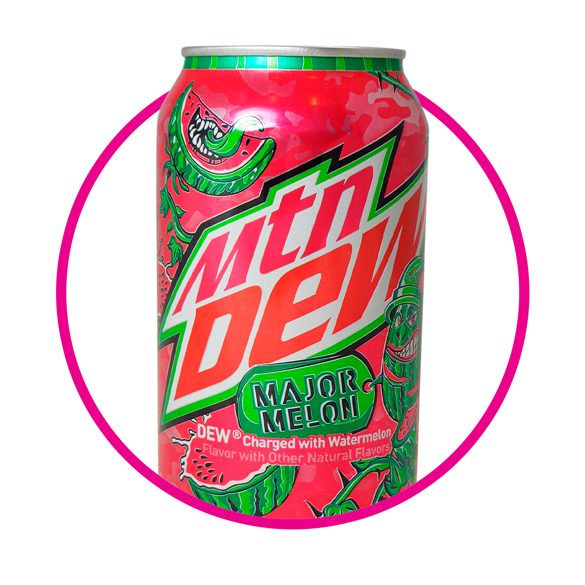 MTN DEW MAJOR MELON SODA LATA 355ML