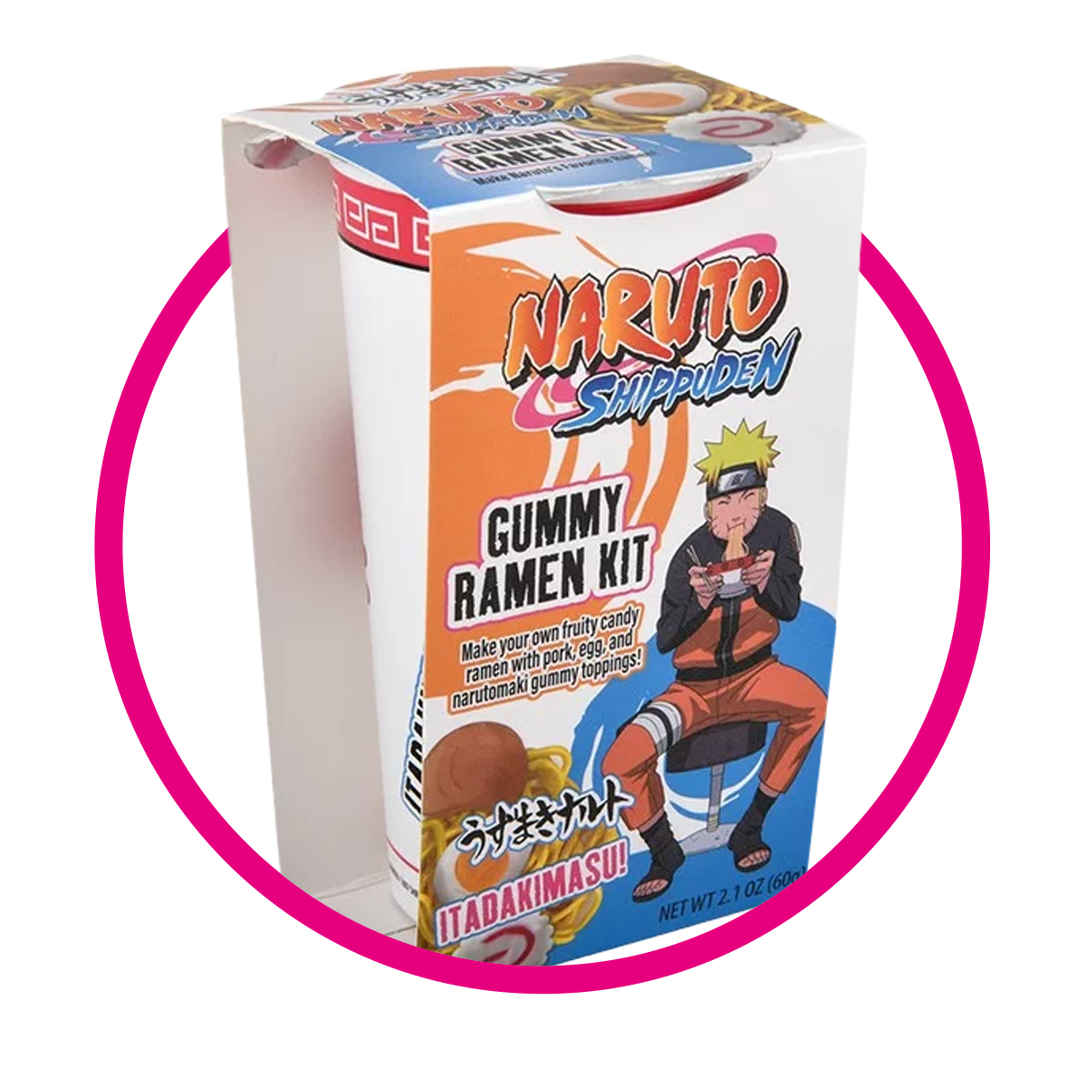 NARUTO SHIPUDEN GUMMY RAMEN KIT $%M