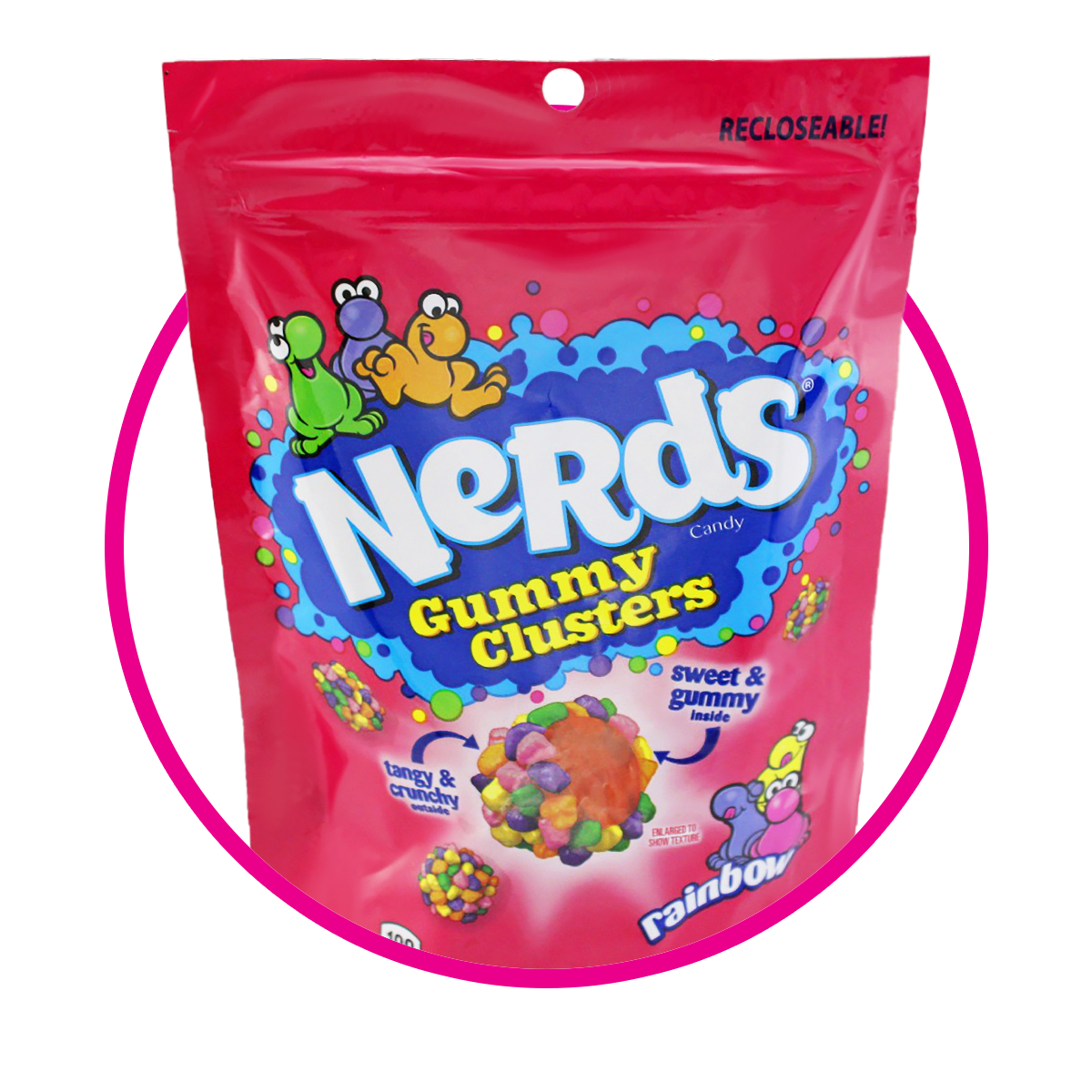 NERDS GUMMY CLUSTERS RAINBOW BOLSA 226 GR$