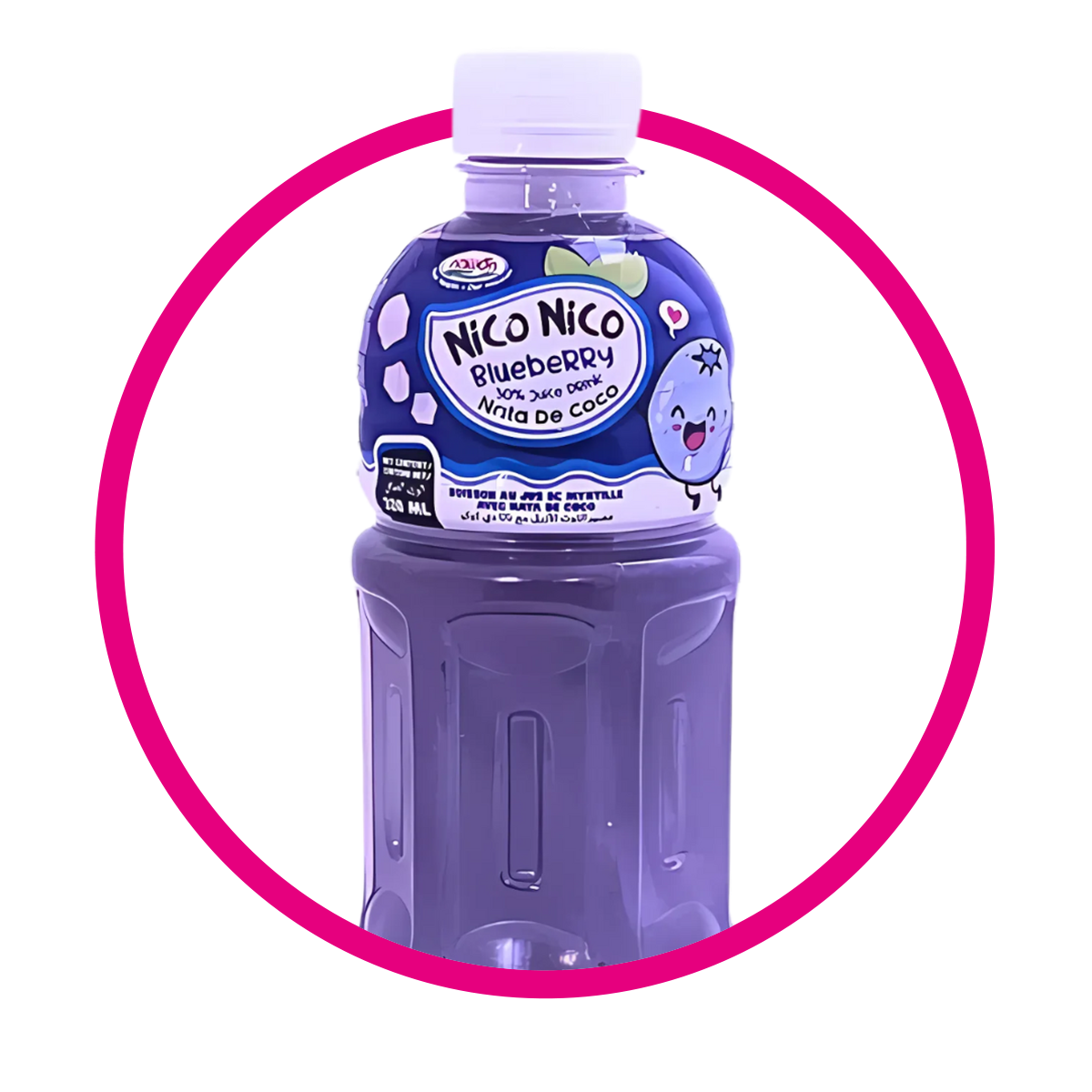 NAWON NICO NICO BLUEBERRY JUICE BOTELLA 320 ML