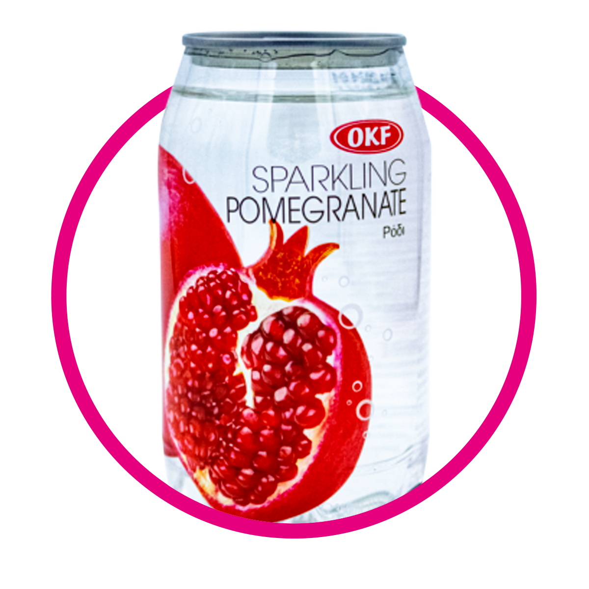 OKF SPARKLING GRANADA WATER LATA 350ML $%M