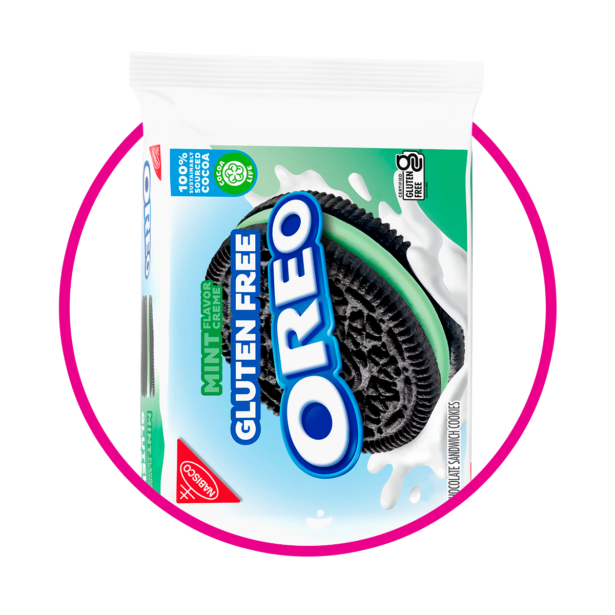 OREO GALLETAS MINT GLUTEN FREE BOLSA 353G&